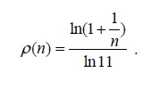 Planck-Benford formula